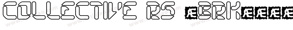 Collective RS (BRK)字体转换